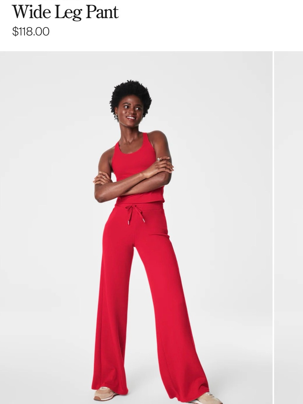 Brand new SPANX AirEssentials Wide Leg pant